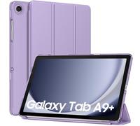 MoKo Funda para Galaxy Tab A9+/A9 Plus 11 Pulgadas 2023, Funda Inteligente Protectora con Carcasa Traslúcida de PC Duro para Tab A9 Plus Tableta(SM-X210/X216/X218), Auto Activación/Reposo,Lila Púrpura