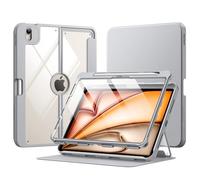 Moko Funda para iPad Air de 11 Pulgadas (M4/M3/M2) 2026/2025/2024, iPad Air de 5ª/4ª generación de 10.9 Pulgadas 2022/2020 con Soporte para lápices, Protector de Pantalla, Protector de Lente