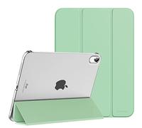 MoKo Case para el Nuevo iPad (A16) 11.ª generación 2025,iPad 10.ª 2022,Funda para iPad de 11" con Cubierta Trasera de TPU translúcida escarchada,Compatible con Touch ID, Verde