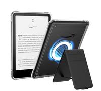 MoKo Funda para Kindle Paperwhite de 7" (12ª Gen-2024) y Kindle Colorsoft Signature Edition 2024, Soporte de Cubierta Ultra Delgada DIY Caso con la Carga Inalámbrica Cubierta, Negro
