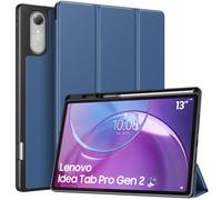 MoKo Funda para Lenovo Idea Tab Pro Gen 2 13 Pulgadas con Soporte para Lápiz, Ultra-Fina Funda Plegable Auto Sueño/Estela, Protectora de Cuero PU para Lenovo Idea Tab Pro Gen 2, Azul Marino
