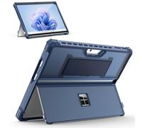 MoKo Funda para Microsoft Surface Pro 11, Surface Pro 10, Surface Pro 9 13 Pulgadas 2022, Carcasa Protectora Todo en Uno Resistente con Soporte, Compatible con Type Cover Teclado, Azul