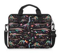 MoKo Funda para Niño Tableta, Funda Portátil para Tableta Infantil Compatible con Fire HD 10 13th/11th Gen, Fire HD 8/7 Kids 2022, 10/10.1 Inch Android 12/13, Dinosaurio Negro