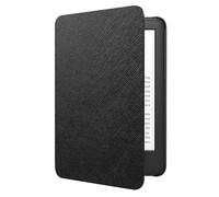MoKo Funda para Nuevo 6" Kindle (11ª Gen 2024/2022), Funda Ligera con Auto Activación/Reposo para e-Reader Kindle 2024/2022 11ª Generación, Patrón Piedra Negro