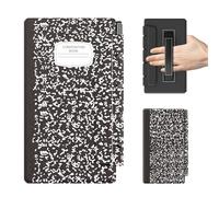 MoKo Funda para Remarkable Paper Pro Move 2025 7,3", Ultra Delgada y Ligera con Cierre Magnético, Protector Ancho para la Pluma, Correa para la Mano y Función Auto Sleep/Wake, Notebook Negro
