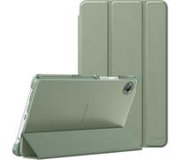 MoKo Funda para Samsung Galaxy Tab A11 8,7 Pulgadas 2025/Galaxy Tab A9 8,7 Pulgadas 2023, Funda Ligera de Carcasa Dura para Nueva Samsung A11/A9 Tableta, 2 Ángulos de Visión, Celadon