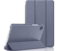 MoKo Funda para Samsung Galaxy Tab A11 8,7 Pulgadas 2025/Galaxy Tab A9 8,7 Pulgadas 2023, Funda Ligera de Carcasa Dura para Nueva Samsung A11/A9 Tableta, 2 Ángulos de Visión, Púrpura Niebla