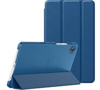 MoKo Funda para Samsung Galaxy Tab A11 8,7 Pulgadas 2025/Galaxy Tab A9 8,7 Pulgadas 2023, Funda Ligera de Carcasa Dura para Nueva Samsung A11/A9 Tableta, 2 Ángulos de Visión, Azul Marino Oscuro