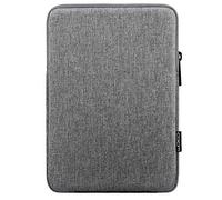 MoKo Funda de Tableta Portátil Compatible con iPad Pro 12,9" M2 2022, Surface Pro X/Laptop Go 12,4", Google Pixel Slate 12,3" Pad Pro 11 2021/2020/2018, iPad Pro 12,9" 2017/2015 - Gris Claro