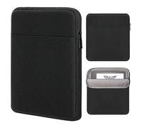 MoKo Funda para Tabletas Compatible con Kindle Scribe 10.2 Inch 2022 Release, Funda Blanda Portátil Resistente a Caídas con Doble Bolsillo, Negro