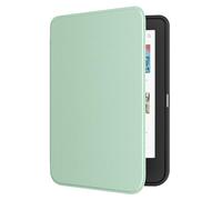 MoKo Funda para Tolino Shine Color/Shine 5(2024)/Shine 4(2022) y Kobo Clara BW/Color/2E 6", Funda Folio Ultra Delgada y Ligera con Auto Wake/Sleep para Kobo Clara 6" 2024, Verde Tequila Estampado