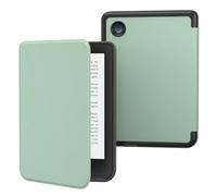 MoKo Funda para Tolino Shine Color/Shine 5(2024)/Shine 4(2022) y Kobo Clara BW/Color/2E 6", Funda Folio Ultra Delgada y Ligera con Auto Wake/Sleep para Kobo Clara 6" 2024, Agave Verde