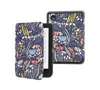 MoKo Funda para Tolino Shine Color/Shine 5(2024)/Shine 4(2022) y Kobo Clara BW/Color/2E 6", Funda Folio Ultra Delgada y Ligera con Auto Wake/Sleep para Kobo Clara 6" 2024, Noche Azul