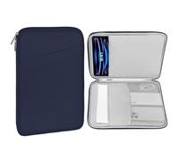 MoKo Funda Protectora 12,9" Compatible con 13" iPad Pro M4 2024 OLED, 13" iPad Air M2 2024, iPad Pro 12,9" M2 2022-2015, Galaxy Tab S9+/S8+ 12,4", Índigo