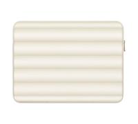 MoKo Funda Protectora para Tabletas de 9-11 Pulgada, Bolsa Portátil Anticaídas con Proceso de Acolchar Compatible con iPad air 5 10.9"2022, iPad Pro 11 2021-2018, Tab S8 11"/Tab A 10.1, Blanco Lechoso