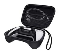 MoKo Funda Rígida para Mandos Compatible con PS5, Switch 2 Pro (2025) y Xbox Series X/S - Estuche de Transporte Protector EVA para Mandos Inalámbricos, Negro