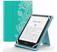 MoKo Funda Universal para 6",6.8",7" eReaders Fire Tableta - Kindle/Kobo/Voyaga/Lenovo/Sony E-Book E-Reader Tableta, Carcasa Folio con Correa de Mano y Soporte, Dibujo Lineal