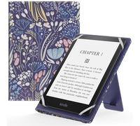 MoKo Funda Universal para 6",6.8",7" eReaders Fire Tableta - Kindle/Kobo/Voyaga/Lenovo/Sony E-Book E-Reader Tableta, Carcasa Folio con Correa de Mano y Soporte, Noche Azul