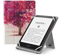 MoKo Funda Universal para 6",6.8",7" Kindle eReaders Fire Tableta - Kindle/Kobo/Voyaga/Lenovo/Sony E-Book E-Reader Tableta, Carcasa Folio con Correa de Mano y Soporte, Escena de Acuarela