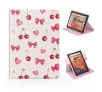 MoKo Funda Universal para Tablet Android 11", Cereza y Arco