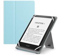 Moko Funda Universal para Tablet Fire de 6 6,8 y 7 Pulgadas, con Correa de Mano y Soporte Ajustable para Tablet Fire, Kindle/Kobo/Voyaga/Lenovo/Sony Kindle eBooks e-Readers, Color Azul