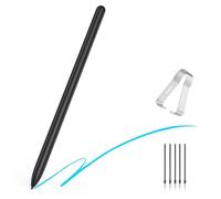 MoKo Galaxy Tab S9 FE S Pen para Samsung Galaxy Tab S6 Lite/S7/S8/S9/S10 S Pen de Repuesto + 5 Puntas Gratis para Samsung Galaxy Tab S6 Lite Pen, Negro