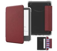 MoKo Magnética Funda para Kindle 11ª Gen 6" 2024/2022, Vino Rojo