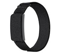 MoKo Nylon Correa Loop Compatible con Amazfit Helio Strap, Banda Suave para Bíceps, Brazalete Deportivo Transpirable con Diseño que Cubre la Parte Superior, Negro fantasma