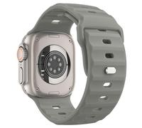 MoKo Ocean Correa para Apple Watch Ultra2 49mm 46mm 45mm 44mm 42mm para Hombres y Mujeres,Silicona Pulsera Deportiva Correa para iWatch Serie 10 9 8 7 6 5 4 3 SE Ultra2, Pieta