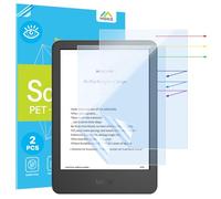 MoKo Pack de 2 Protectores de Pantalla Antiluz Azul para Kindle 6" 11ª Generación 2024/2022, Kobo Clara y Kobo Nia, Película PET Mate de Cobertura Completa, Compatible con Fundas