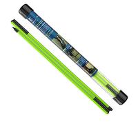 MoKo Palos de Alineación Golf, 2 Piezas Varillas de Prática Plegables 3 Secciones Fibra de Vidrio, Indicador Entrenador de Swing Ayuda Práctica 122cm para Principiantes Golfista, Verde