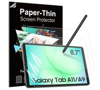 MoKo Paquete de 3 Protector tipo papel para Samsung Galaxy Tab A11 2025 de 8,7 pulgadas, película PET mate antirreflejos para tablet Samsung Tab A9, compatible con fundas, sin burbujas