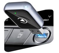 MoKo para Adaptador Inalámbrico Apple Carplay 2025, Conexión Automática Rápida, Sin Latencia, Plug & Play, Bluetooth 5.3 & WiFi 6, Mini Adaptador Inalámbrico Car Play para iPhone 6~16 y Coches 2015+
