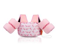 Moko para nios chaleco de natacin para nios Floaties de brazo de natacin 22-66 lb Alas de agua de natacin de dibujos animados de piscina Vests d
