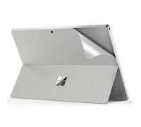 MoKo Pegatina Protectora de Tableta Compatible con Microsoft Surface Pro 7 Plus (2021) / Pro 7 (2019) / Pro 6 / Pro 5 / Pro 4 / LTE, Protector de Posterior Adhesivo de PU para Surface Pro 7, Platino