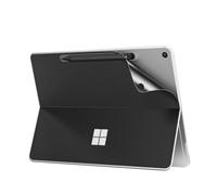 MoKo Pegatina Trasera para Tableta para Microsoft Surface de 12 Pulgadas 2025, Cubierta Protectora de Piel de PU para Surface Pro de 12 Pulgadas, Negra