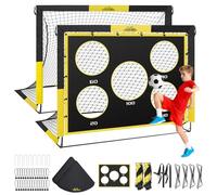 MoKo Portería de Fútbol para Jardín, Pack de 2, 5 x 4 Pies
