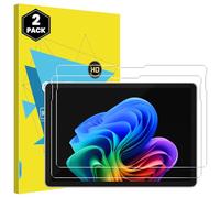 MoKo Protector Pantalla 2 Unids para Microsoft Surface Pro 12" 2025, Cristal Templado 9H Protector Pantalla para Surface Pro 12", Compatible con Lápiz, Sensible al Tacto, Apto con Funda