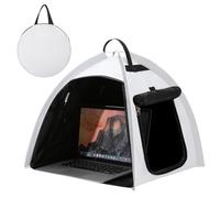 MoKo Protector Solar y Pantalla de Privacidad para Portátil, Funda Impermeable para Trabajo al Aire Libre y Viajes, Anti-Reflejos Bloquea el Sol, para Portátiles 13-16 Pulgadas MacBook, Surface, Gris