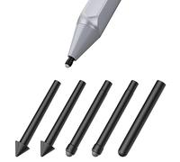 MoKo Punta de Pen para Surface Pen Set de 5(HB/2H/H), Compatible con Surface Pro 2017 Pen(Modelo 1776)/Surface Pro 4 Pen, Punta de Lápiz Reemplazable de Goma Flexible para Stylus Pen