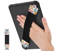 MOKO SEGURIDAD CASA DE MANO PARA IPAD IPAD/IPAD PRO/iPAD AIR/Kindle Fire HD/Samsung Alta-Elasticidad Verstil Correa a mano Soporte de dedo liviano F