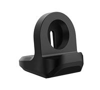 MoKo Soporte de Cargador Compatible con Samsung Galaxy Watch 4/4 Classic/Galaxy Watch 3/Galaxy Watch Active 1/2, Soporte de Carga Portátil de Silicona Antideslizante Base, Negro