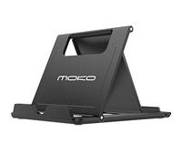 MoKo Soporte Plegable para Teléfonos Tabletas, para iPhone 16/Pro/Pro MAX/Plus, iPhone 15/Pro/Pro MAX/Plus, iPhone 14/Pro/Pro MAX/Plus, iPhone 13/Pro/Pro MAX/Plus, iPad 9, iPad Mini 6 - Negro