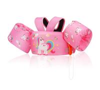 Moko Swim Arm Band para nios 20-30-40-50 lbs de liquidacin para nios pequeos chaleco de natacin lindo alas de natacin de dibujos animados carro