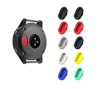 MoKo Tapones Antipolvo Silicona Puerto Carga Compatibles con relojes Garmin | para todas las series Fenix, Forerunner, Instinct, Venu, Vivoactive, Lote de 10 piezas, Colorido