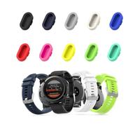 MoKo Tapones de protección Antipolvo para Fenix 6/6S/6X/6 Pro/6S Pro/6X Pro, Fenix 5/5S/5X/Forerunner 935 SmartWatch, Protector de Puerto de Cargador de Silicona Suave, Pack de 10, Multicolor A