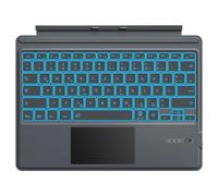 MoKo Teclado Alemán para Surface Pro 7 Plus/7/6/5/4/3, Grigio