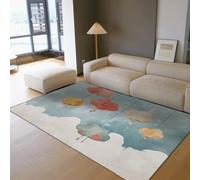 MOKOSAISE Alfombras para salón 180x200cm Alfombra Lavable abstractas Modernas y Suaves Alfombra Grandes Nube Antideslizantes Alfombras Finas de Dibujos Animados ensueño para Dormitorio y guardería