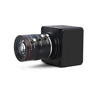 MOKOSE Cámara USB de 4K a 30 fps con Lente Manual varifocal de 6 a 12 mm, cámara Web UVC, Unidad Libre, Compatible con Windows, Mac OS X, Linux