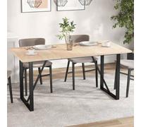 Mokuyary 3 piezas de 80 x 53 x 2,5 cm rectangulares de madera maciza de pino con borde pulido plano para mesa de cocina, comedor, cubierta protectora de repuesto resistente